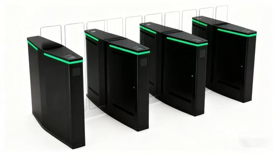 購入 RFIDカードリーダー付きスライドドア回転台 フルハイト強化ガラス オフィスビル online manufacture