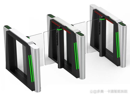 購入 RFIDカードセキュリティアクセス制御システム 自動スピードゲート ターンstile スイングバリア シルバーカラー online manufacture