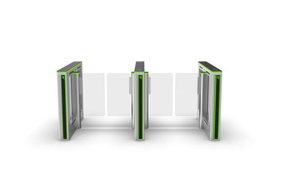 お買い得 歩行者用回転式改札 高品質 自動高速ゲート 指紋 QRコード アクセス制御 オンライン