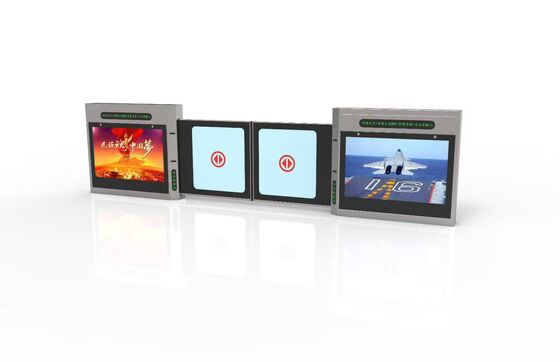 お買い得 304ステンレス鋼構造のセキュリティ重視型ホームドア、群衆管理のための調整可能なフラップ開閉時間 オンライン