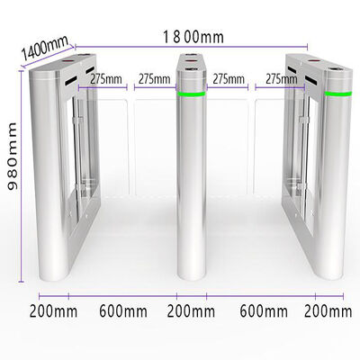 お買い得 600mmレーン AC220V 双方向スイングバリアターンstile オンライン